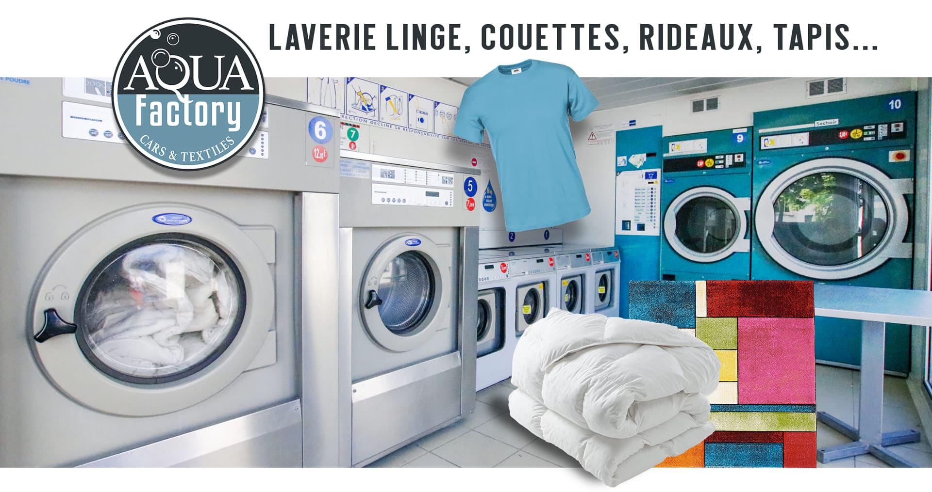 Laverie Linge Aquafactory Mulhouse
